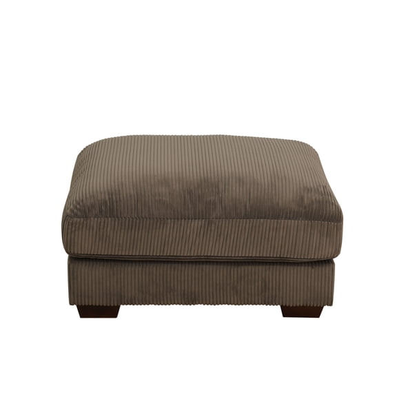 MAYEERTY Multifunctional Ottoman, Modular Footrest with Anti-Insect Solid Wood Frame, for Living Room Bedroom Entryway, Brown