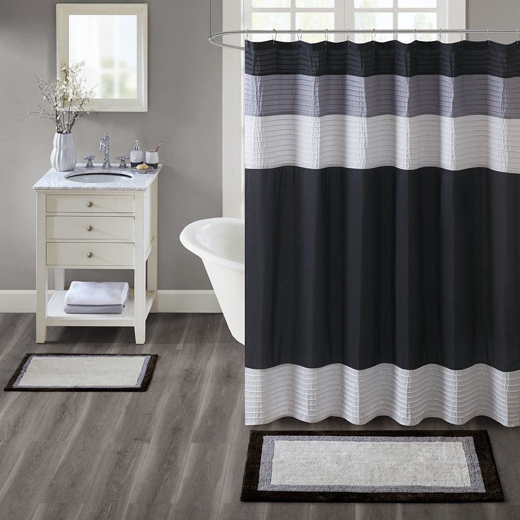 MAYEERTY Non-Slip Soft Bathroom Rug Cotton Tufted Bath Mat, Machine Washable, 20"W x 30"L