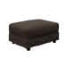 MAYEERTY Plush Corduroy Ottoman, Versatile Footrest Compatible with 2‑Seater, 3‑Seater & 4‑Seater Sofa, Multi‑Functional Stool for Living Room, Apartment & Office