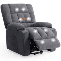 MAYEERTY Power Lift Recliner Chair Recliners for Elderly, Massage Chair for Living Room with Side Pocket