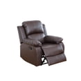 thumbnail image 1 of MAYEERTY Power Recliner Chair, Breathable Leather Electric Reclining Chair with Adjustable Backrest for Living Room, Brown, 1 of 9