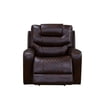 MAYEERTY Power Recliner Chair, Electric Leather Reclining Chair with ...