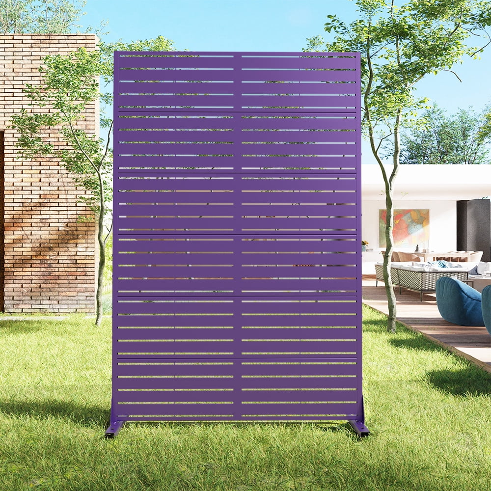 MAYEERTY Privacy Screen Fence, Heavy Duty Fence Privacy Screen Outdoor 72x47x16in 6-Piece Set