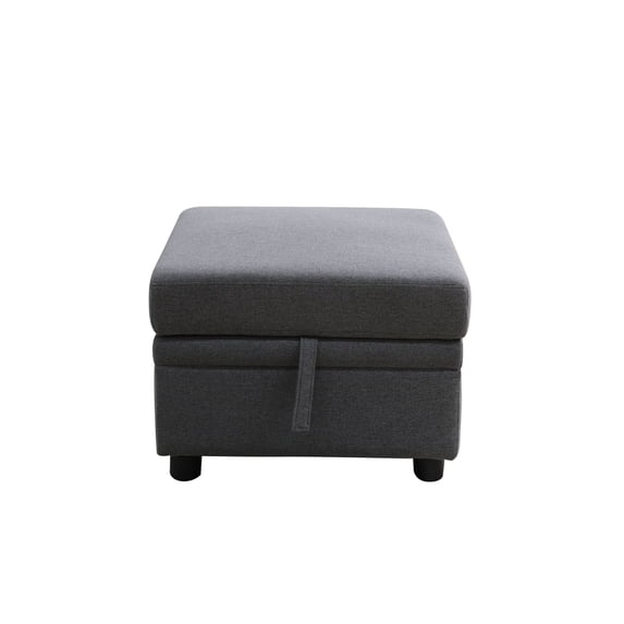 MAYEERTY Sofa Ottoman Footrest with Storage, Multi-Variant Foot Stool for Home, Bedroom, Living Room