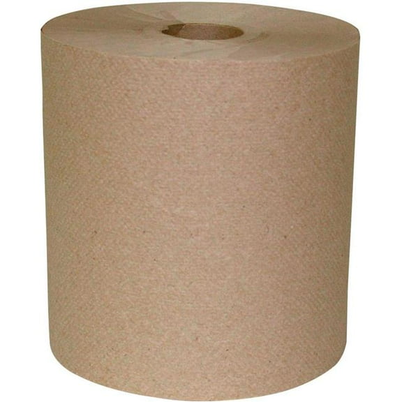 Sellars Retail Distributor B1541972 1-Ply Hard Wound Roll Towel - Natural - 800 ft. - 6 Rolls per Case