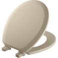 thumbnail image 1 of MAYFAIR 841EC 006 Cameron Toilet Seat will Never Loosen and Easily Remove, ROUND, Durable Enameled Wood, Bone, 1 of 8