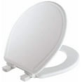 thumbnail image 1 of Mayfair Toilet Seat 848SLOWB Round - Slow Close, Easy Remove - White, 1 of 7