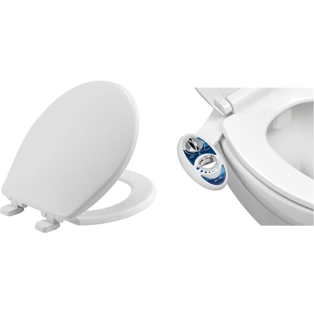 MAYFAIR 880SLOW 000 Caswell Toilet Seat will Slowly Close and Never
