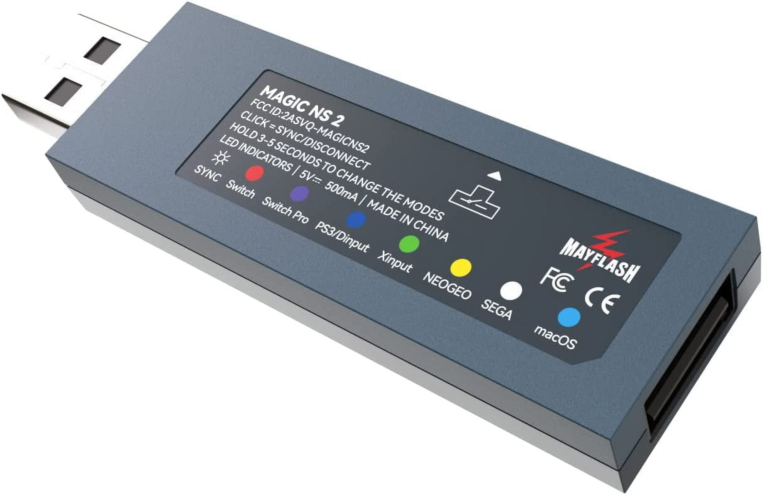 MAYFLASH Magic NS 2 Wireless Bluetooth USB Adapter for Switch/Switch