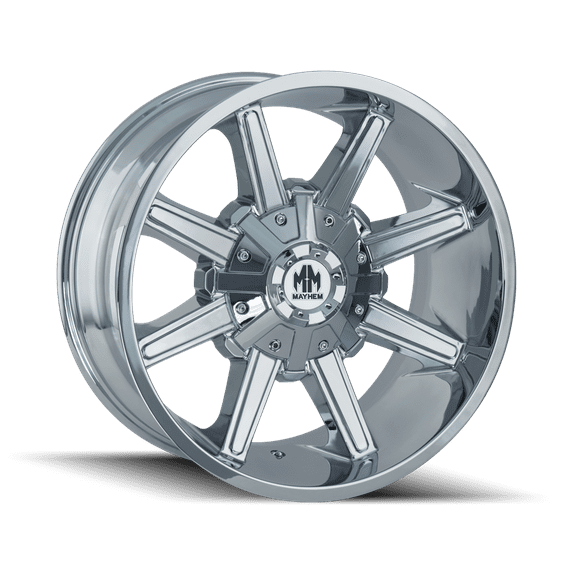 MAYHEM ARSENAL-8104 18X9 8X180 18ET 124.1CB CHROME
