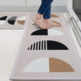 thumbnail image 1 of MAYHMYO Boho Kitchen Rugs 2 Piece Rubber Kitchen Rugs and Mats Non Skid Washable Grey Kitchen Runner Rug Set Anti Fatigue Absorbent Kitchen Mats for Floor Laundry Room Home Office Sink, 1 of 6