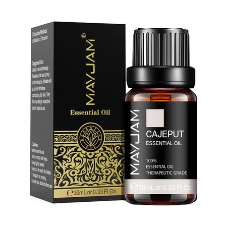 MAYJAM 100% Pure & Natural Cajeput Essential Oil for Aromatherapy & Diffuser - 10ml
