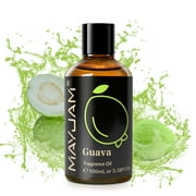 MAYJAM Guava Fragrance Oil 100ML, Scented Oil for Diffuser Aromatherapy, Laundry Use, DIY Candle Soap Making