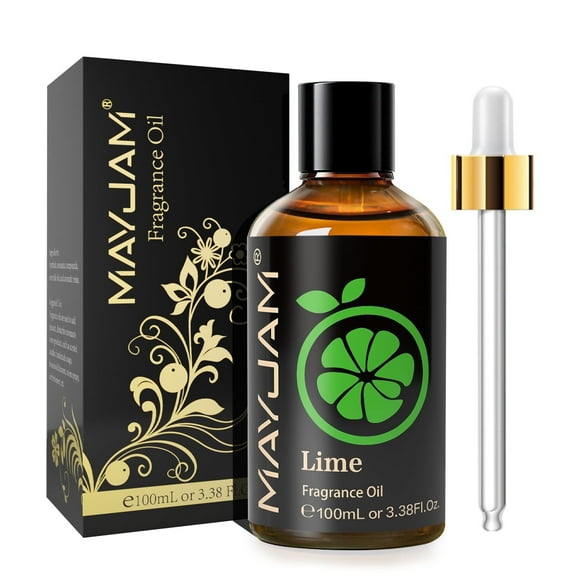 MAYJAM Lime Fragrance Oils Lime Scented Oil for Soap Making, Candle Making, Diffuser, 3.38 Fl Oz