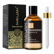 MAYJAM 30ML Frankincense Essential Oils for Diffuser & Aromatherapy, Refreshing, Spa Massage, Relaxation, Skin Use and Hair Care