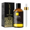 thumbnail image 1 of MAYJAM 30mL Lemon Essential Oil, Large Volume Pure Essential Oils with Glass Dropper, Perfect for Aromatherapy Diffusers DIY Healthy Care, 1 of 9