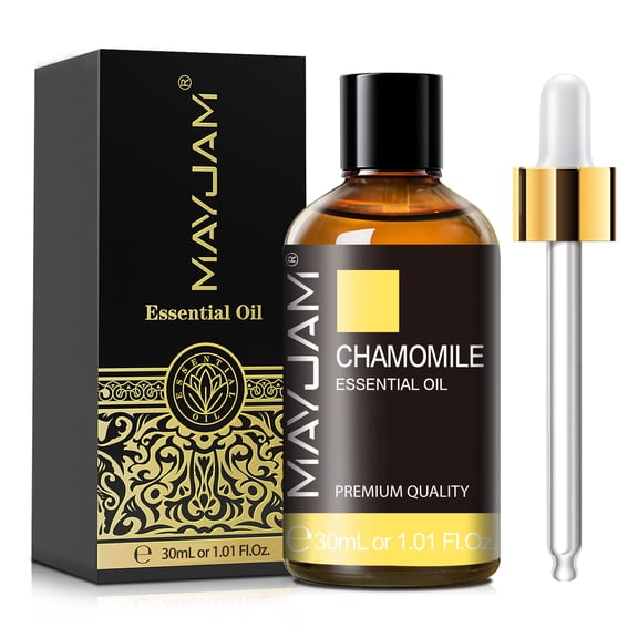 MAYJAM 30ML Chamomile Essential Oil, 100% Natural Oil for Diffuser, Aromatherapy