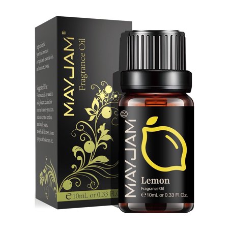 MAYJAM Lemon Fragrance Oil - Premium Grade Scented Oil - 10ml