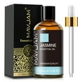 thumbnail image 1 of MAYJAM Pure Essential Oil, Jasmine, 100ML, Therapeutic Grade, for use with Oil Diffusers, Potpourri, and Wicking Fragrance Diffusers, 1 of 9