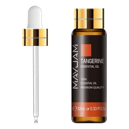 MAYJAM Tangerine Essential Oil for Skin Care, Soap Candle Making, DIY Perfume, Diffuser, Aromatherapy - 10ML/0.33FL.OZ