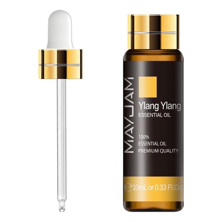 MAYJAM Ylang Ylang Essential Oil, Pure Ylang Oil for Diffuser Skin Massage - 10ml