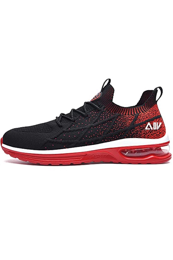 Men’s Gym Running Shoes,Breathable Mesh Upper ventilates, Anti-Slip TPR Outsole Walking Shoes Prevents Slips—Great for Daily Strolls