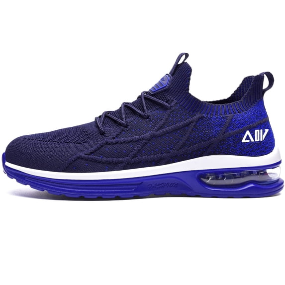 MAYKX Men's Running Shoes, Athletic Men Sneaker Lightweight Breathable Walking Shoes for Workout
