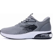 Men’s Running Shoes, Cushioned Sole & Strong Heel Tennis Shoes for Daily Walking , Office Work, Weekend Casual Outings
