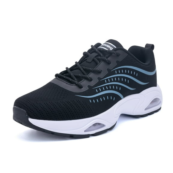 MAYKX Mens Running Shoes Athletic Tennis Sneakers Non Slip Lightweight Breathable Shoes for Gym Jogging Walking Sports