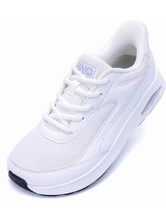 Wide Toe Box Arch Support Walking Shoes for Women Slip on Plantar Fasciitis Sneakers Orthotic Comfortable Tennis Shoes for Foot Pain Relief Size 6-11