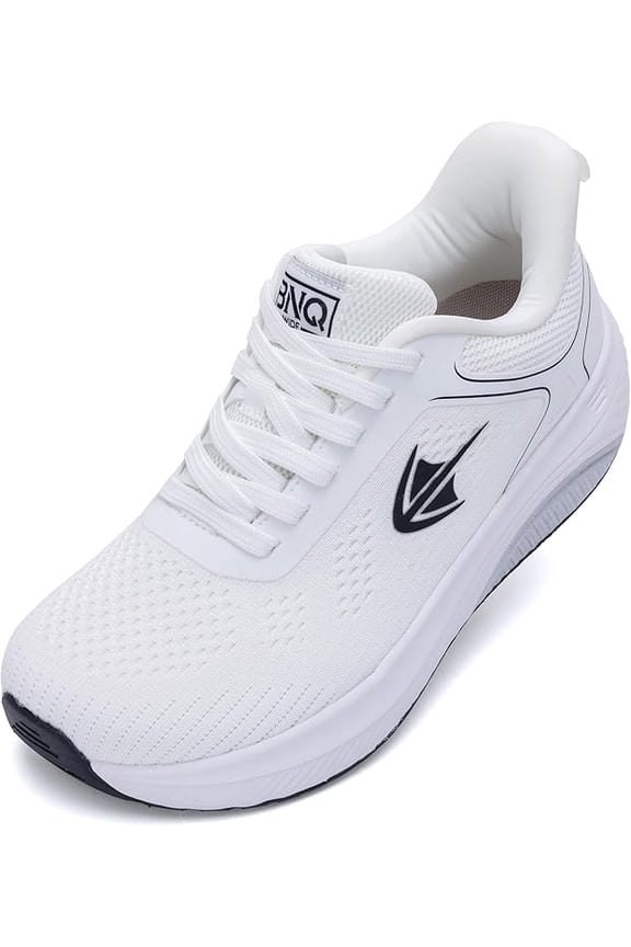 Wide Toe Box Shoes Women Arch Support Walking Sneakers Slip On Orthotic Shoes for Plantar Fasciitis Comfortable Tennis Sneakers Size 6-11