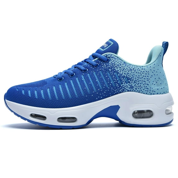 MAYKX Women Athletic Running Shoes, Lightweight Breathable Fashion Tennis Walking Sneakers