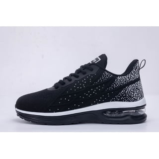 MAYKX Women’s Air Running Shoes – Knit Upper Tennis Sneakers Soft Cotton Insole Cushion Walking Shoes for Sports or Daily Walks