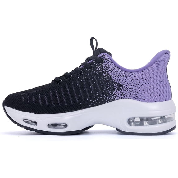 MAYKX Women’s Slip-On Walking Shoes Cushioned Sole Tennis Sneakers for Office Ladies & Pregnant Women
