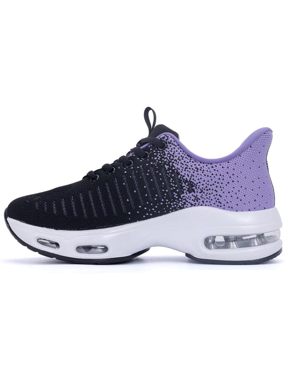 Women’s Slip-On Walking Shoes Cushioned Sole Tennis Sneakers for Office Ladies & Pregnant Women