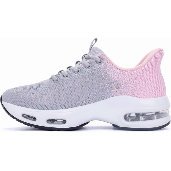 MAYKX Women’s Slip-On Walking Shoes Cushioned Sole Tennis Sneakers for Office Ladies & Pregnant Women