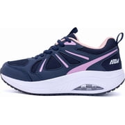 Women's Walking Shoes with Arch Support, Orthotic Sneakers for Plantar Fasciitis,Cushioned Insole Tennis Shoes,Foot Pain Relief for Long Standing