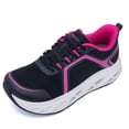 thumbnail image 1 of MAYKX Women’s Walking Shoes with Wide Toe Box & Arch Support, Orthotic Sneakers for Plantar Fasciitis, Breathable Mesh Rocker Sole Casual Shoes, 1 of 6