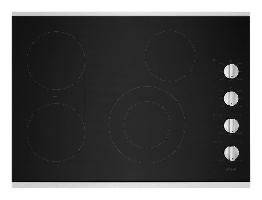 MAYTAG 30Inch Electric Cooktop with Reversible Grill and Griddle