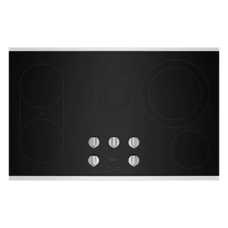 Maytag - 36" Built-In Electric Cooktop - Stainless Steel