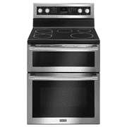 Maytag 30 Inch Freestanding Electric Range-Stainless Steel with Fingerprint Resistant