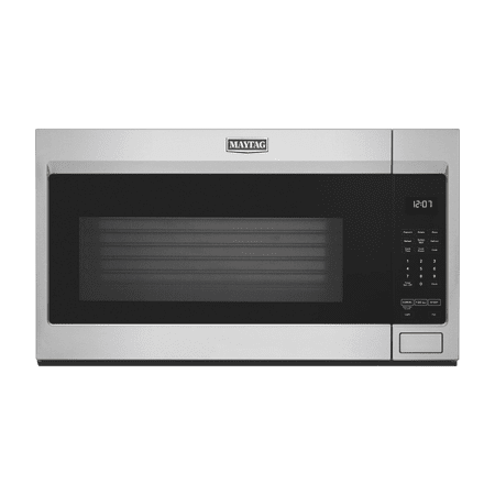 Maytag - 1.7 Cu. Ft. Over-the-Range Microwave - Stainless steel