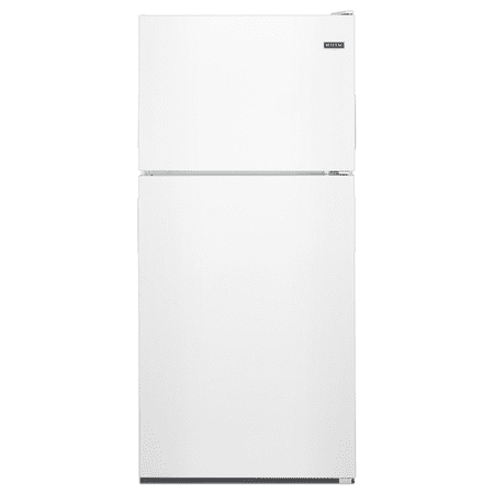 Maytag - 18.1 Cu. Ft. Top-Freezer Refrigerator - White