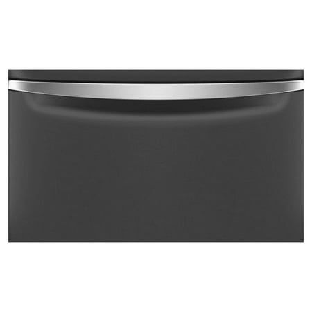 Maytag - Washer/Dryer Laundry Pedestal with Storage Drawer - Volcano Black