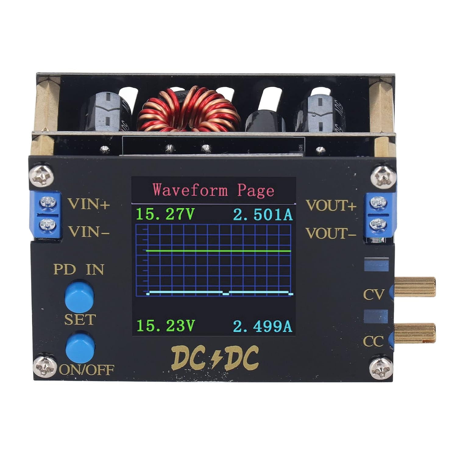 MAYUJIAASE Boost Converter Power Supply Module 7‑32V 4A 50W DC Boost ...