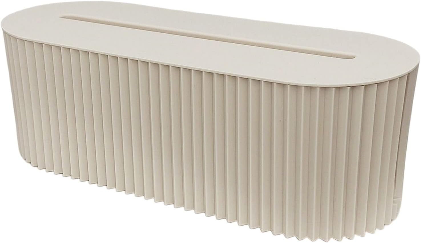 MAYUJIAASE Cable Management Box Plastic,13" x 5" Cord Organizer Box for