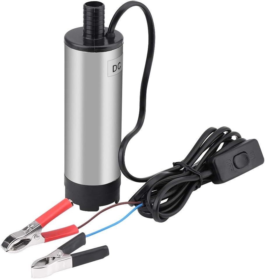 MAYUJIAASE Fuel Transfer Pump DC 12V 51mm Detachable Submersible Fuel ...