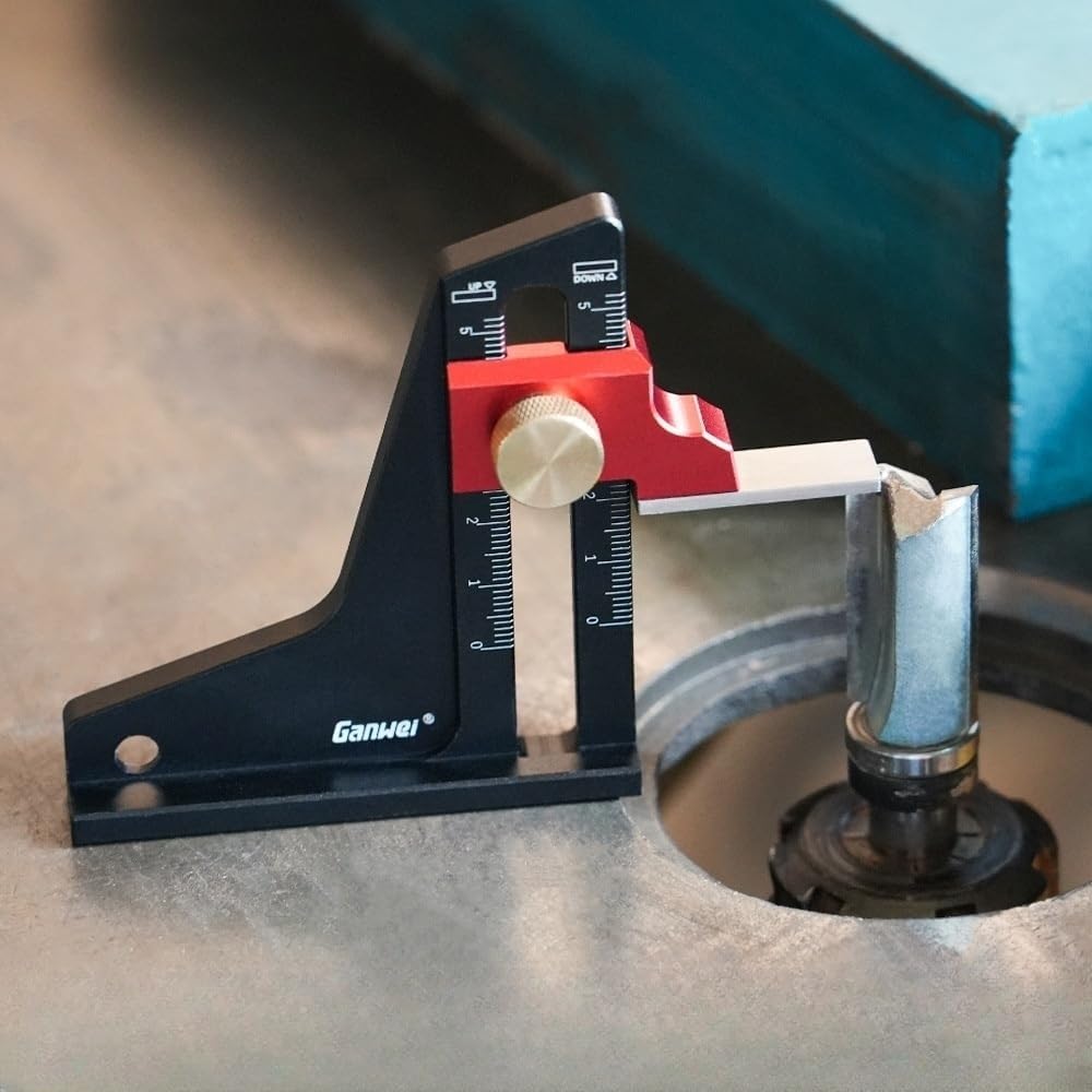 MAYUJIAASE Height Gauge, Depth Measurement Tools for Saw Table and