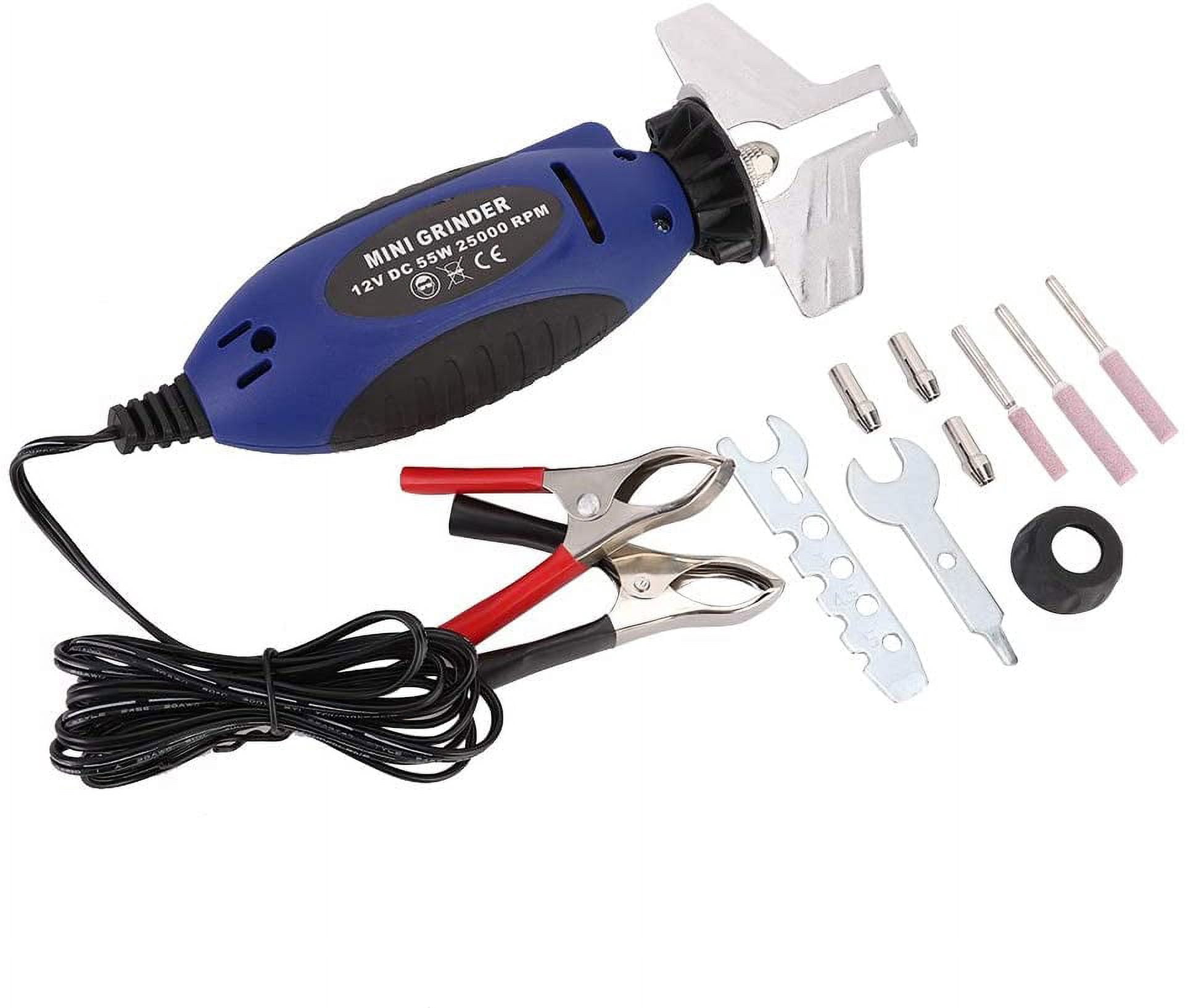 MAYUJIAASE Mini Chainsaw Sharpener | 12V Electric Chain Grinding ...
