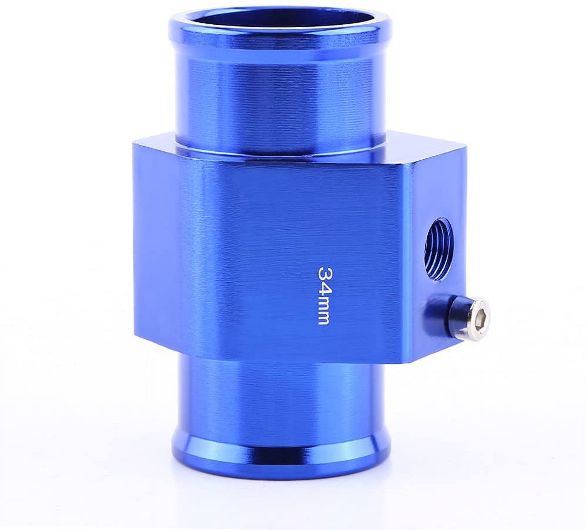 MAYUJIAASE Universal Water Temp Joint Pipe, Aluminum Water Temp